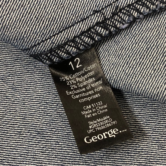 George Jean Skirt, Vintage, Sz 12 - Picture 5 of 5